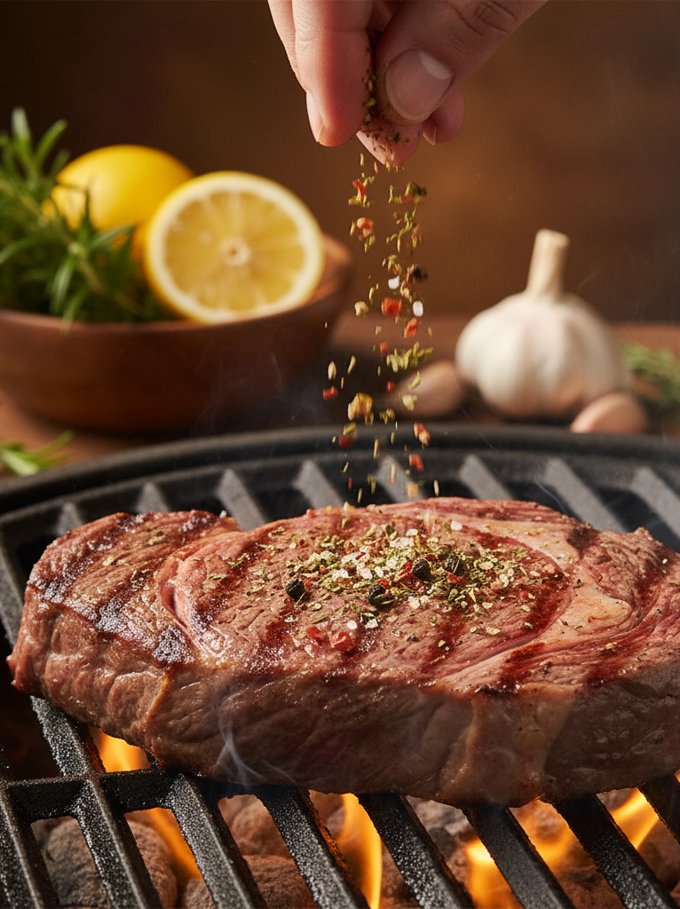 steak cooking on gril steak cooking on gril