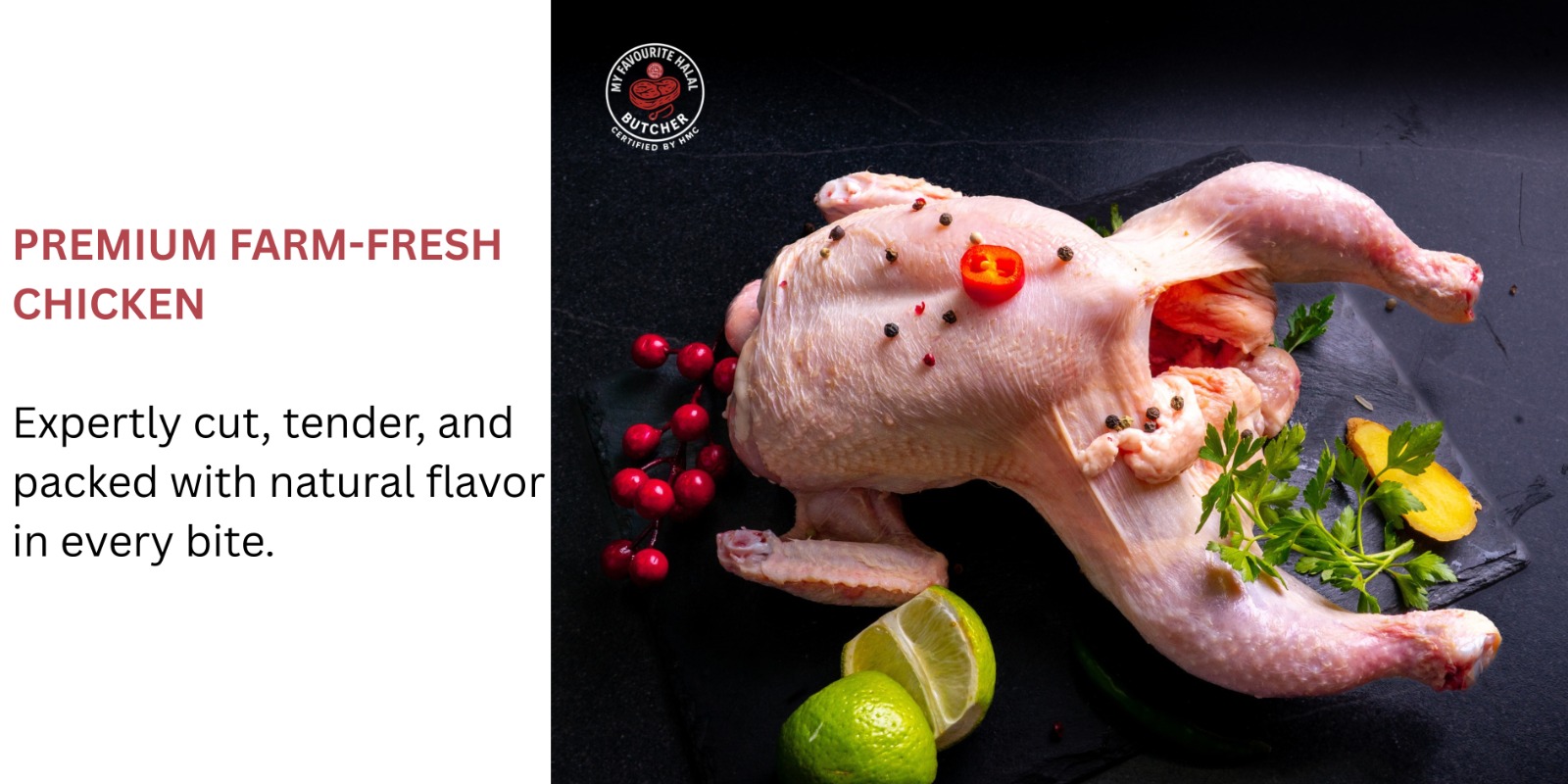 full chicken medium size banner