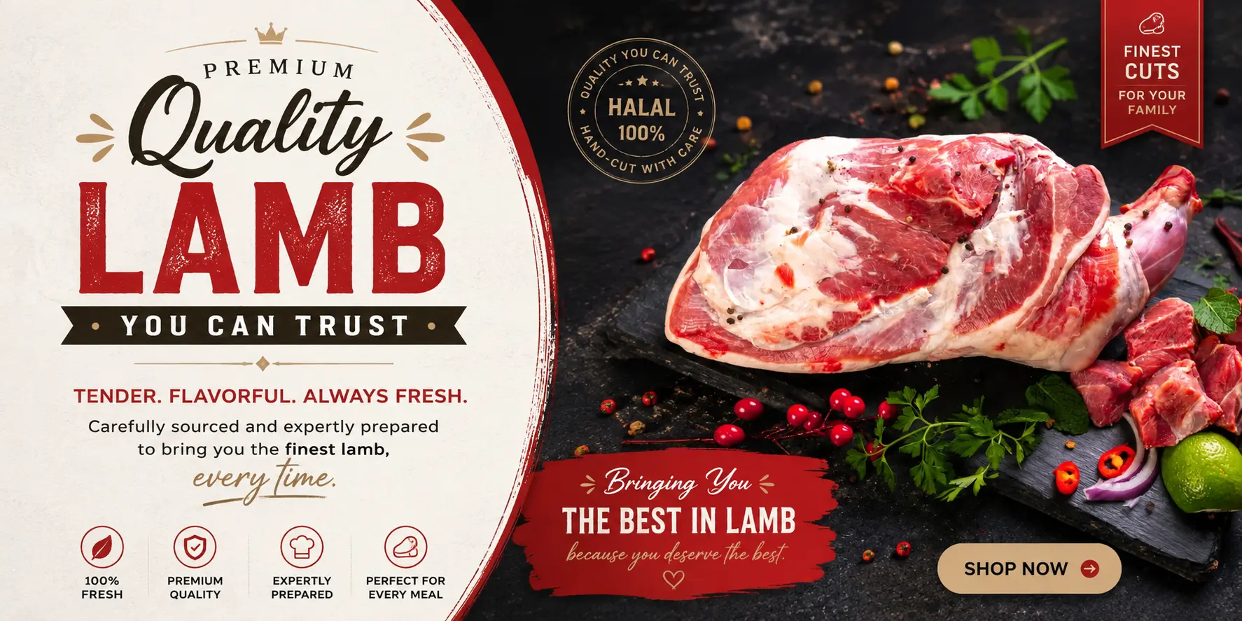 Fresh Halal Lamb