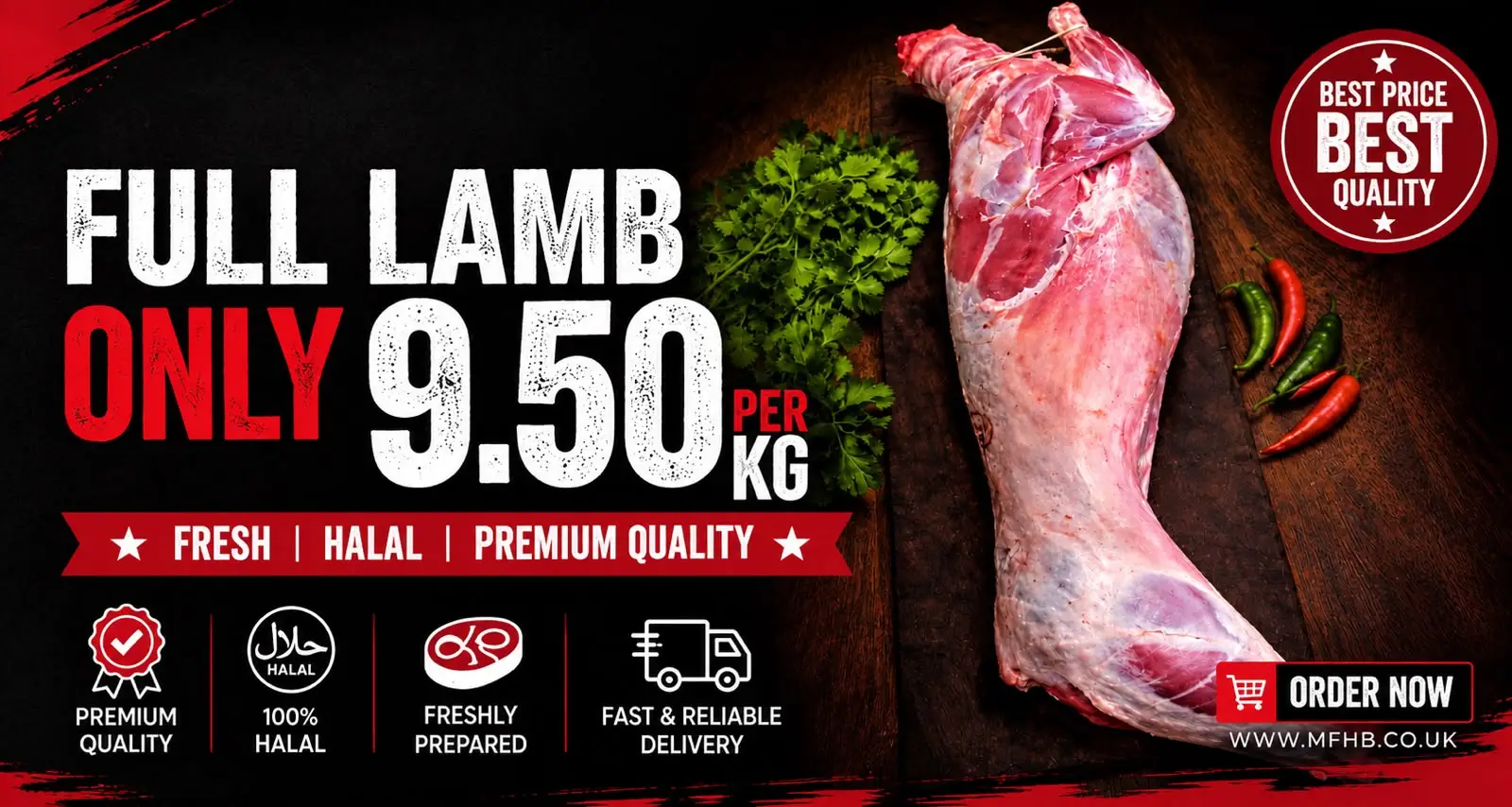 Fresh Halal Chicken